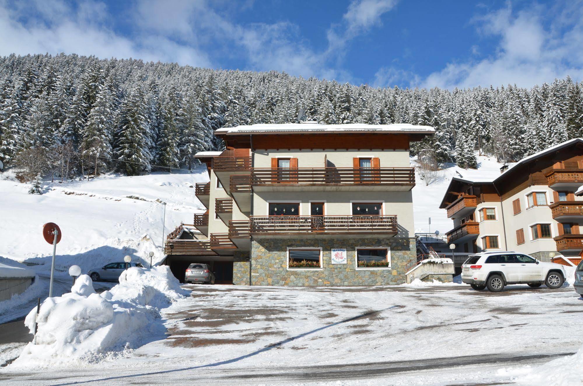 Hotel Meuble Rosalpina Isolaccia Exterior foto